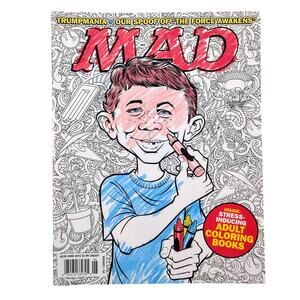 Mad Magazine # 539 June 2016 Star Wars Force Awakens Donald Trump Trumpmania